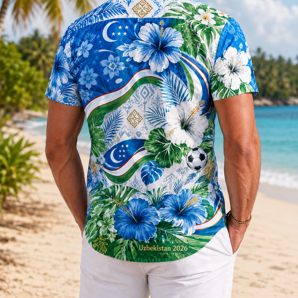 Uzbekistan Hawaii Shirt HC01
