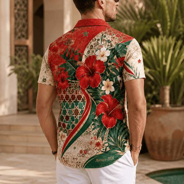 Morocco Hawaii Shirt HC01