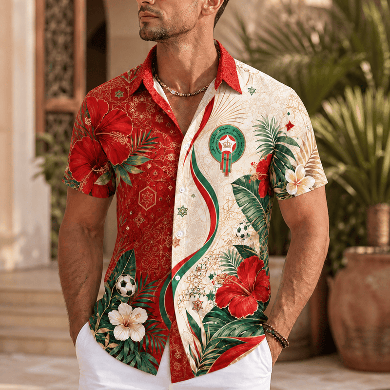 Morocco Hawaii Shirt HC01