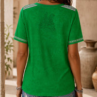 Iran World Cup 2026 Heritage Women V-neck Shirt