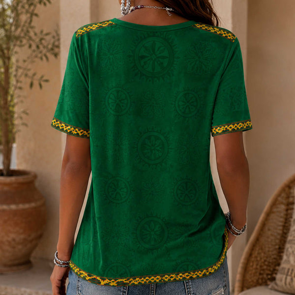 Ghana World Cup 2026 Heritage Women V-neck Shirt