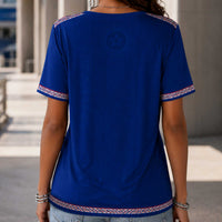 Paraguay World Cup 2026 Heritage Women V-neck Shirt