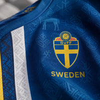 Sweden World Cup 2026 Heritage Women V-neck Shirt