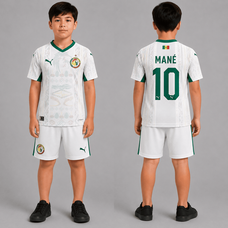 Senegal World Cup 2026 Home Kits For Kid