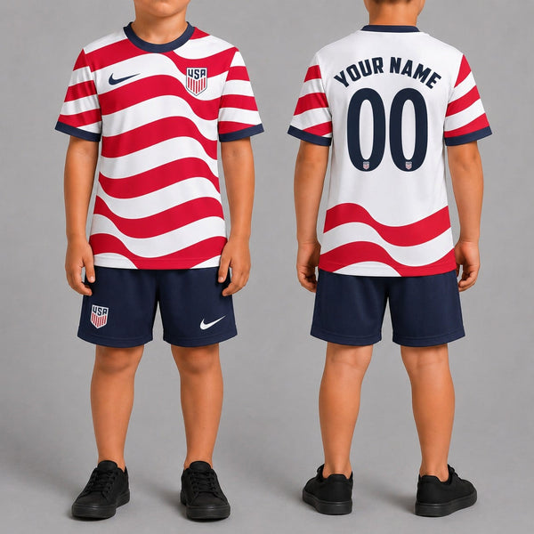 United States World Cup 2026 Home Kits For Kid