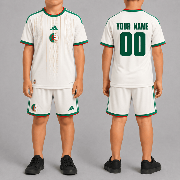 Algeria World Cup 2026 Home Kits For Kid