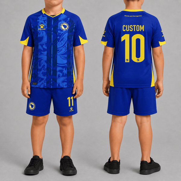 Bosnia & Herzegovina World Cup 2026 Home Kits For Kid