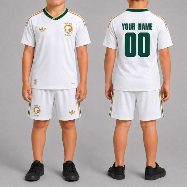 Saudi Arabia World Cup 2026 Away Kits For Kid