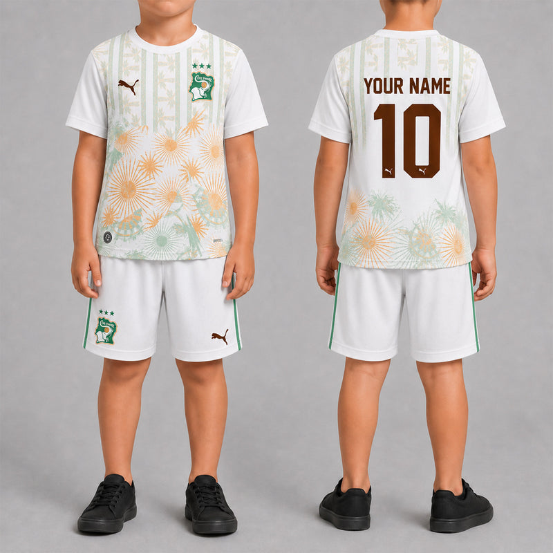 Ivory Coast World Cup 2026 Away Kits For Kid