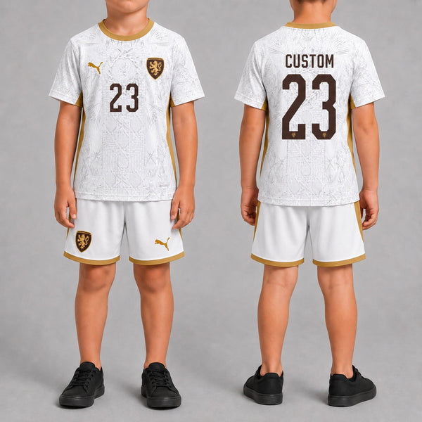 Czech Republic World Cup 2026 Away Kits For Kid
