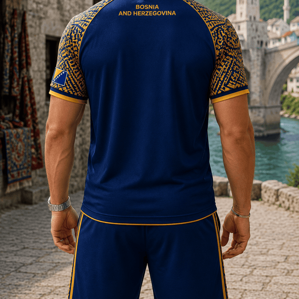 Bosnia and Herzegovina World Cup 2026 Polo Short Set PVT015