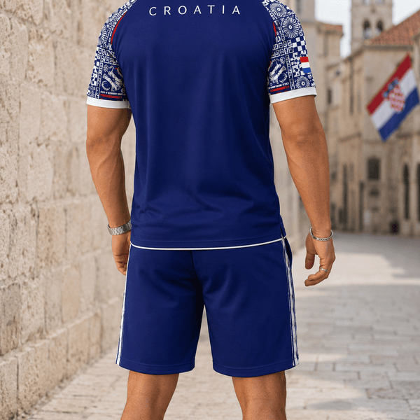 Croatia World Cup 2026 Polo Short Set PVT015