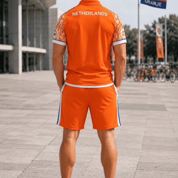 Netherlands World Cup 2026 Polo Short Set PVT015