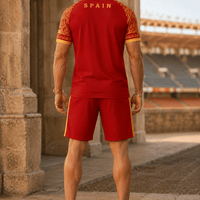 Spain World Cup 2026 Polo Short Set PVT015