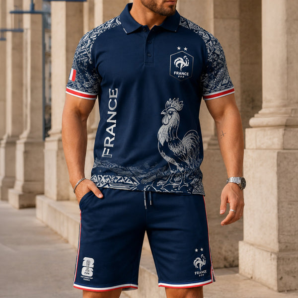 France World Cup 2026 Polo Short Set PVT015