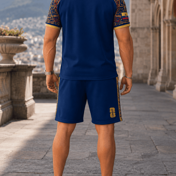 Ecuador World Cup 2026 Polo Short Set PVT015