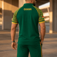 Ghana World Cup 2026 Polo Short Set PVT015