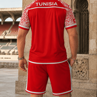 Tunisia World Cup 2026 Polo Short Set PVT015