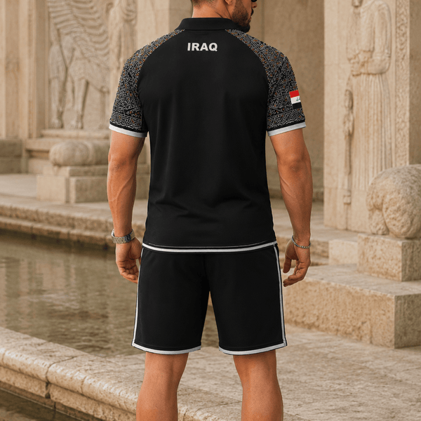 Iraq World Cup 2026 Polo Short Set PVT015