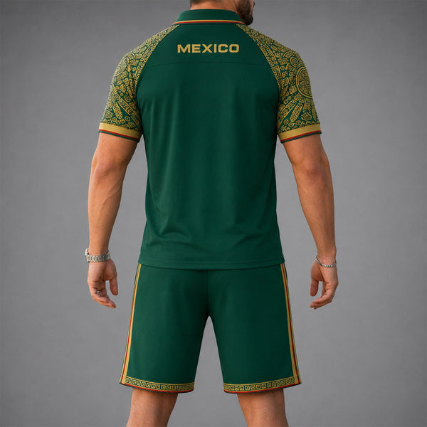 Mexico World Cup 2026 Polo Short Set PVT015