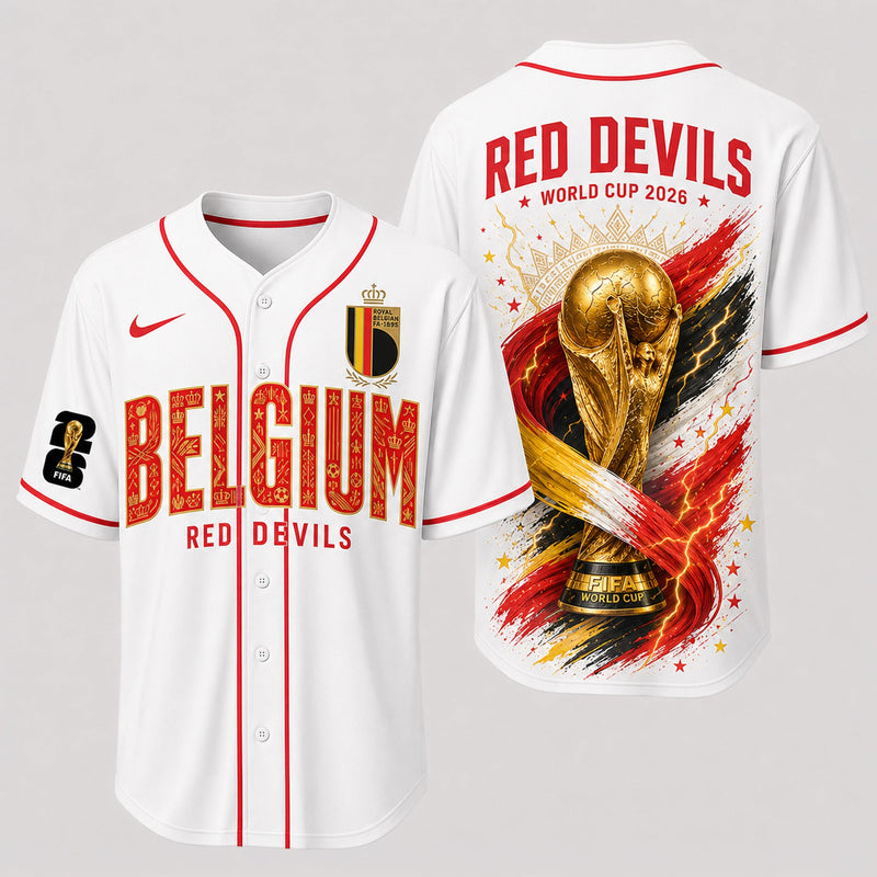 Belgium World Cup 2026 Premium Jersey PVT016