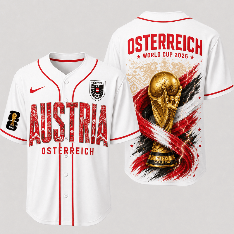 Austria World Cup 2026 Premium Jersey PVT016