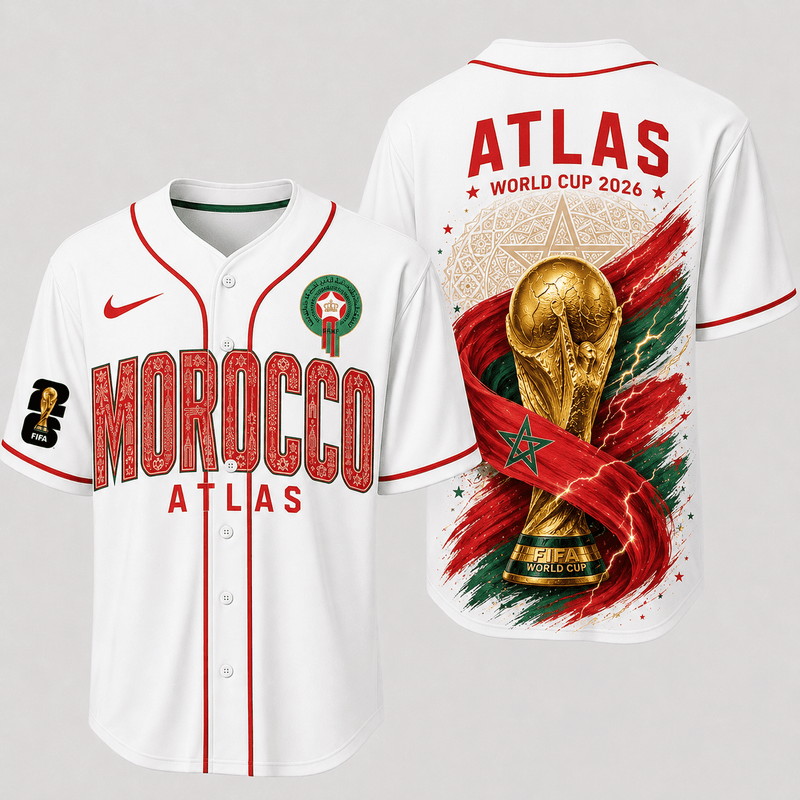 Morocco World Cup 2026 Premium Jersey PVT016