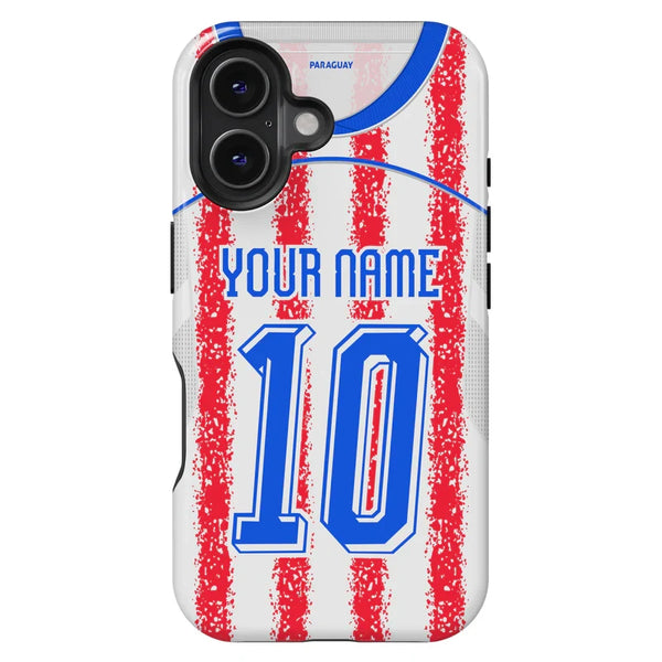 Paraguay Home - Road to the WC 26 Phone Case PVT017