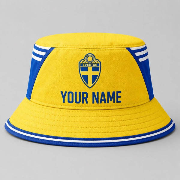 Sweden Home FIFA World Cup 2026 Bucket Hat PVT019
