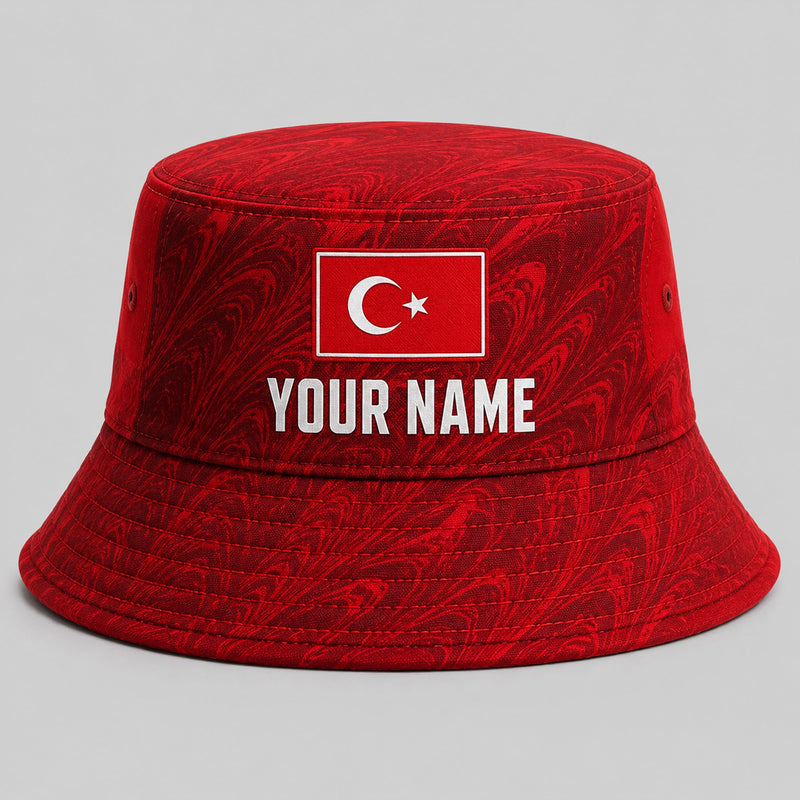 Turkey Home FIFA World Cup 2026 Bucket Hat PVT019