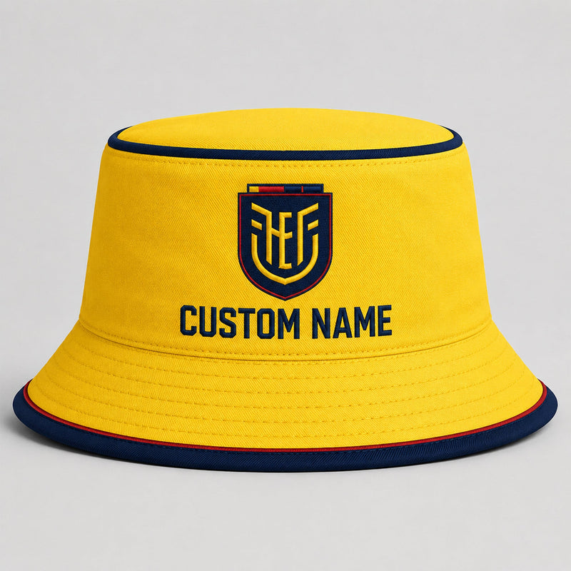 Ecuador Home FIFA World Cup 2026 Bucket Hat PVT019