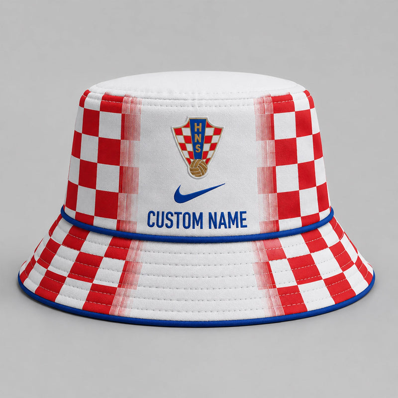 Croatia Home FIFA World Cup 2026 Bucket Hat PVT019