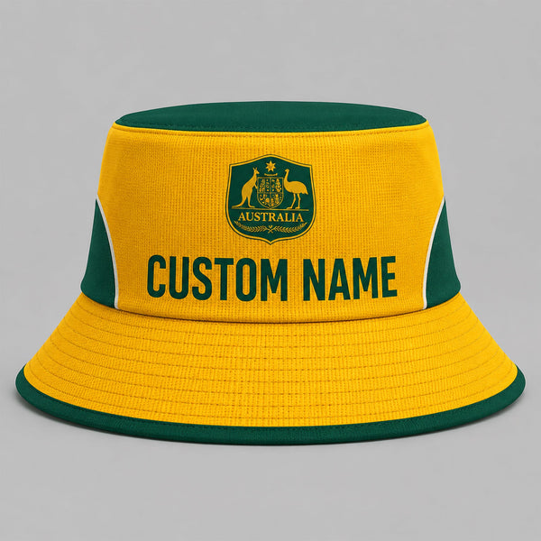 Australia Home FIFA World Cup 2026 Bucket Hat PVT019