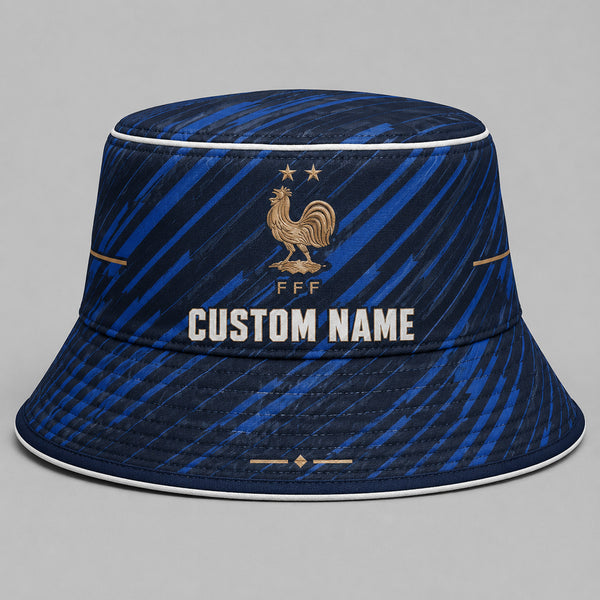 France Home FIFA World Cup 2026 Bucket Hat PVT019