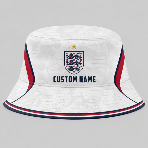 England Home FIFA World Cup 2026 Bucket Hat PVT019