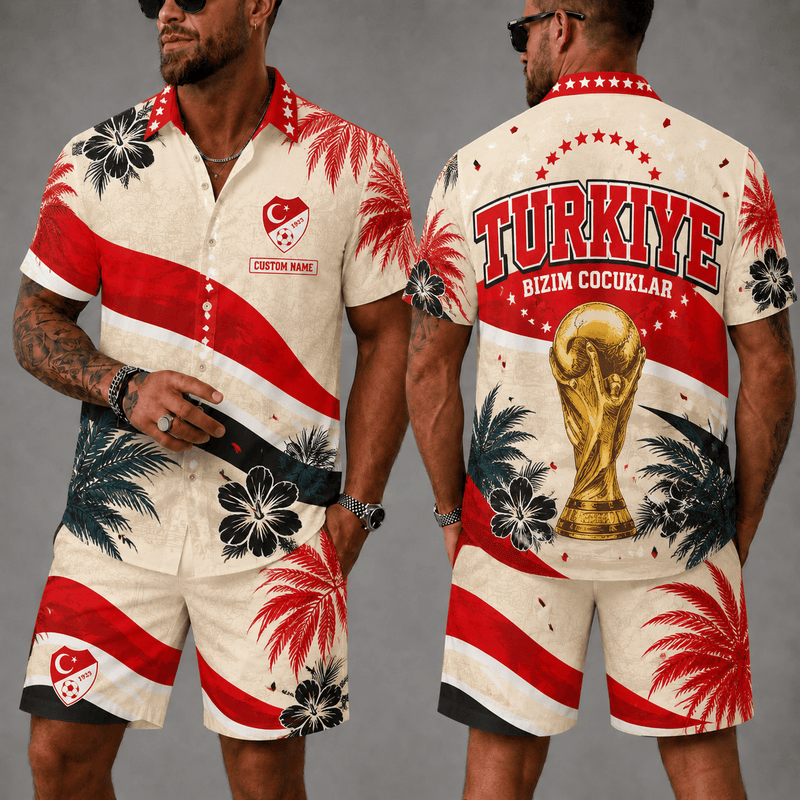 Turkey WC 26 Hawaii Shorts Set