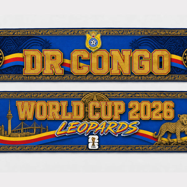 DR Congo World Cup 2026 Scarf PVT020