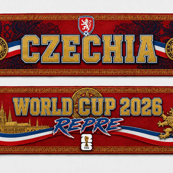 Czech Republic World Cup 2026 Scarf PVT020