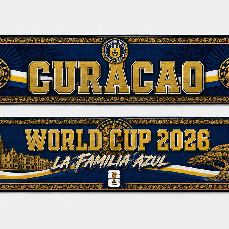 Curaçao World Cup 2026 Scarf PVT020