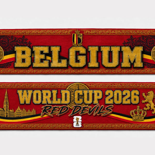 Belgium World Cup 2026 Scarf PVT020