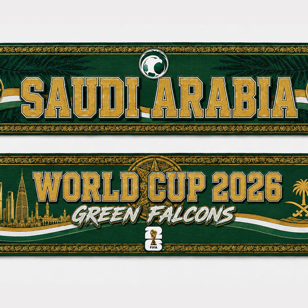 Saudi Arabia World Cup 2026 Scarf PVT020