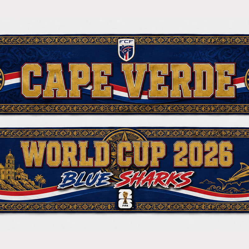 Cape Verde World Cup 2026 Scarf PVT020