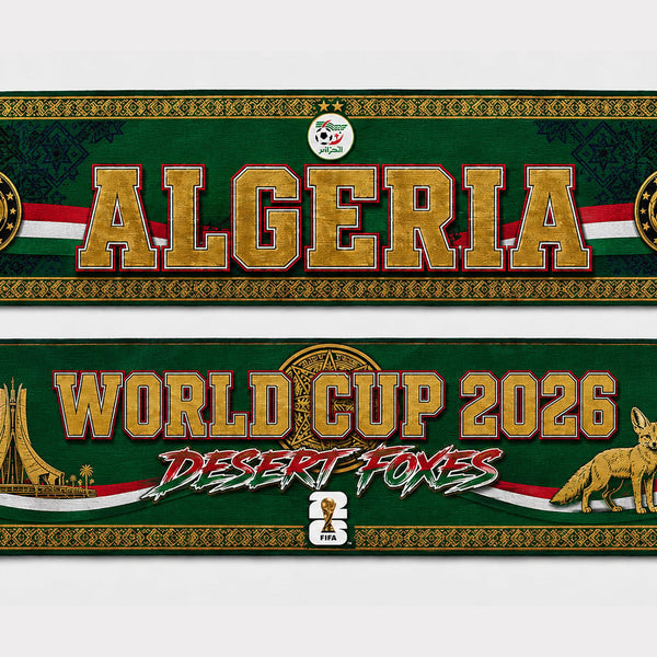 Algeria World Cup 2026 Scarf PVT020