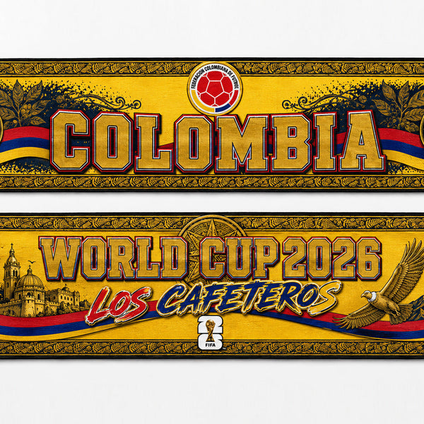 Colombia World Cup 2026 Scarf PVT020