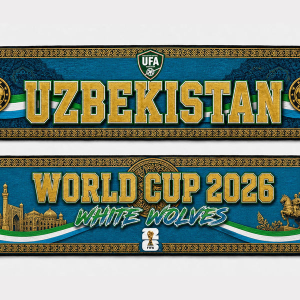 Uzbekistan World Cup 2026 Scarf PVT020