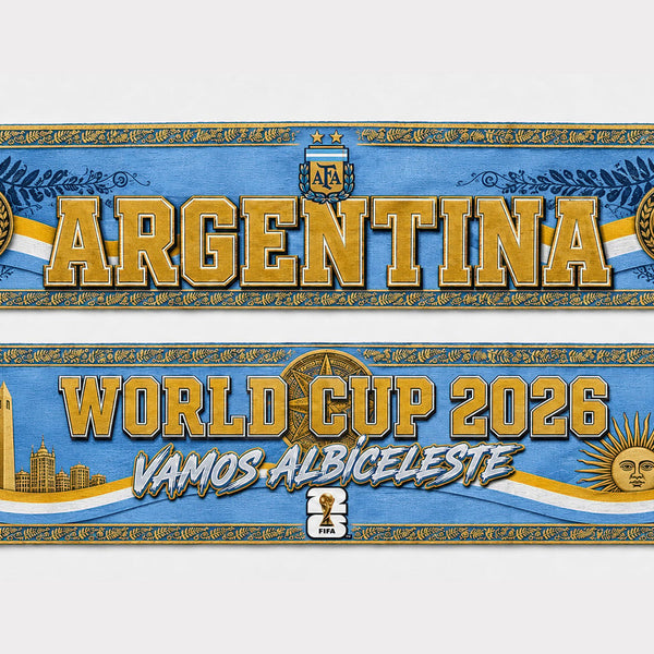 Argentina World Cup 2026 Scarf PVT020