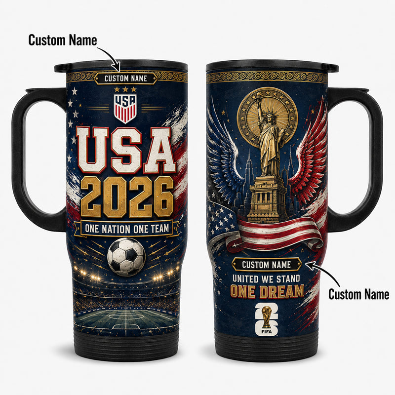 USA World Cup 2026 Travel Tumbler PVT021