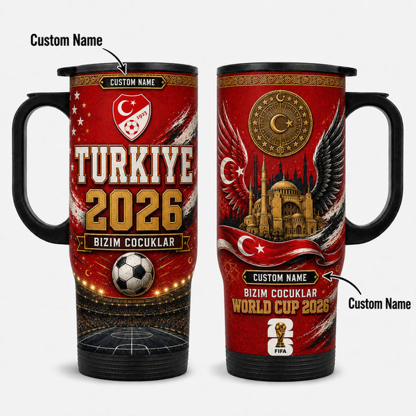 Turkey World Cup 2026 Travel Tumbler PVT021