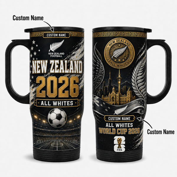 New Zealand World Cup 2026 Travel Tumbler PVT021