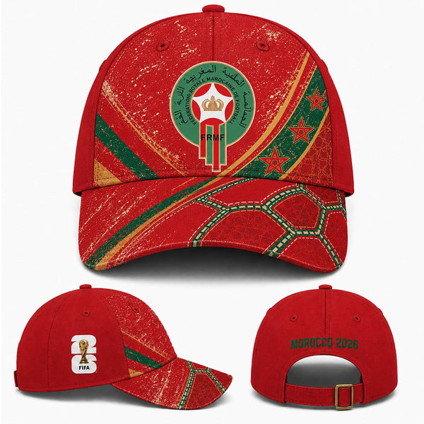 Morocco World Cup 2026 Cap PVT026